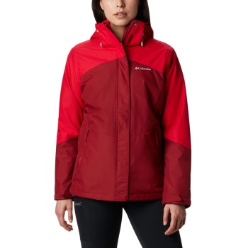 Columbia Bugaboo II Fleece Interchange, Chamarras Rojos Para Mujer | 153876-YGQ